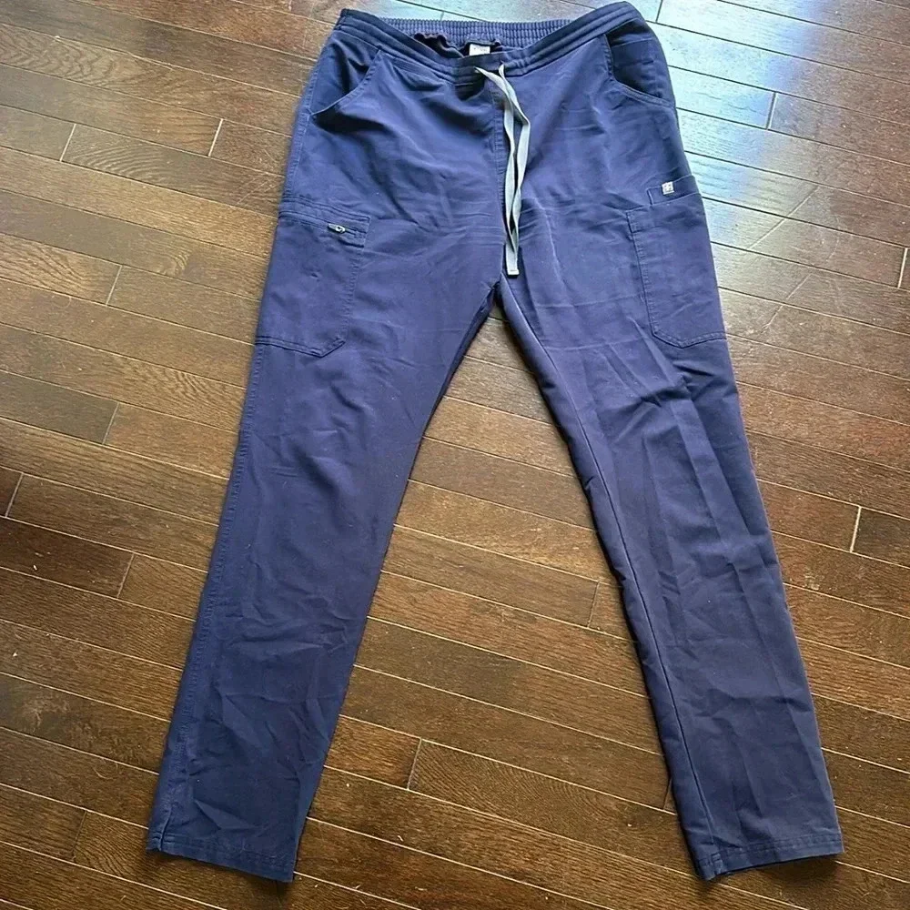 Figs Men's Navy Blue Scrub Pants